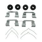 2012 Toyota Venza Disc Brake Hardware Kit 1
