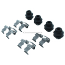 2012 Toyota Venza Disc Brake Hardware Kit 3