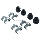 2012 Toyota Venza Disc Brake Hardware Kit 4