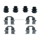 2012 Toyota Venza Disc Brake Hardware Kit 1