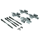 2012 Lexus LS460 Disc Brake Hardware Kit 3