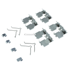 2012 Lexus HS250h Disc Brake Hardware Kit 4
