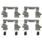 2014 Lexus IS250 Disc Brake Hardware Kit 1