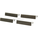 1987 Mazda 626 Disc Brake Hardware Kit 2