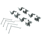 1990 Ford Probe Disc Brake Hardware Kit 3