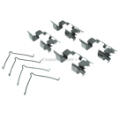 1990 Ford Probe Disc Brake Hardware Kit 2