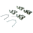 1992 Ford Probe Disc Brake Hardware Kit 3