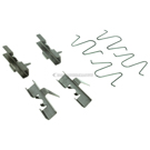 1990 Mazda Protege Disc Brake Hardware Kit 3