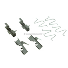 1990 Mazda Protege Disc Brake Hardware Kit 4