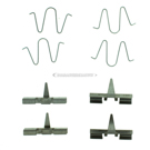 1990 Mazda Protege Disc Brake Hardware Kit 1