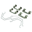 2000 Mazda Protege Disc Brake Hardware Kit 3