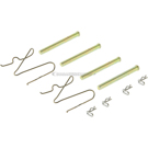 1977 Mazda Mizer Disc Brake Hardware Kit 2