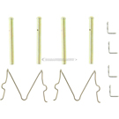 1977 Mazda Mizer Disc Brake Hardware Kit 1