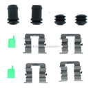 2002 Mazda Protege Disc Brake Hardware Kit 1
