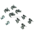2001 Mazda Protege Disc Brake Hardware Kit 2