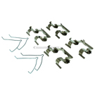 1995 Mazda 929 Disc Brake Hardware Kit 3