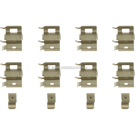 2012 Mazda MX-5 Miata Disc Brake Hardware Kit 1