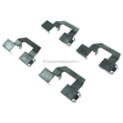 1987 Dodge Colt Disc Brake Hardware Kit 2