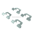 1987 Dodge Colt Disc Brake Hardware Kit 4