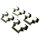 1987 Mitsubishi Van Disc Brake Hardware Kit 3
