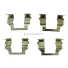 1987 Mitsubishi Van Disc Brake Hardware Kit 1