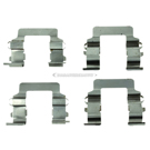 2000 Mitsubishi Eclipse Disc Brake Hardware Kit 1