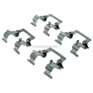 1990 Mitsubishi Sigma Disc Brake Hardware Kit 2
