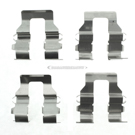 2012 Mitsubishi Eclipse Disc Brake Hardware Kit 1