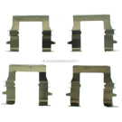 2000 Mitsubishi Montero Disc Brake Hardware Kit 1