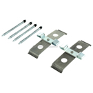 2012 Mitsubishi Lancer Disc Brake Hardware Kit 2