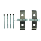 2012 Mitsubishi Lancer Disc Brake Hardware Kit 1