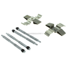 2012 Mitsubishi Lancer Disc Brake Hardware Kit 2