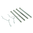 1994 Mitsubishi 3000GT Disc Brake Hardware Kit 4