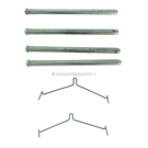 1994 Mitsubishi 3000GT Disc Brake Hardware Kit 1