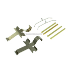 2007 Subaru Impreza Disc Brake Hardware Kit 4