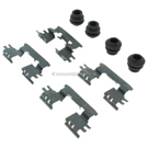 2004 Suzuki Aerio Disc Brake Hardware Kit 3