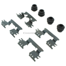 2004 Suzuki Aerio Disc Brake Hardware Kit 2