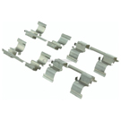2000 Daewoo Lanos Disc Brake Hardware Kit 3