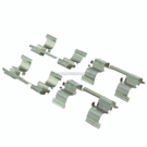 2000 Daewoo Lanos Disc Brake Hardware Kit 4