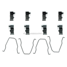 2000 Kia Sephia Disc Brake Hardware Kit 1