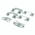 2003 Hyundai Elantra Disc Brake Hardware Kit 4