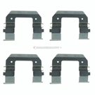 2005 Hyundai Sonata Disc Brake Hardware Kit 1