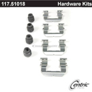 Centric Parts 117.51018 Disc Brake Hardware Kit 2