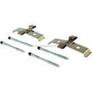 2013 Hyundai Genesis Coupe Disc Brake Hardware Kit 2