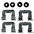 2011 Hyundai Equus Disc Brake Hardware Kit 1