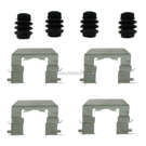 2012 Hyundai Elantra Disc Brake Hardware Kit 1