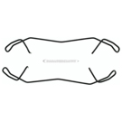 2000 Jeep Grand Cherokee Disc Brake Hardware Kit 3