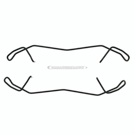 2000 Jeep Grand Cherokee Disc Brake Hardware Kit 4