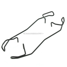 2000 Jeep Grand Cherokee Disc Brake Hardware Kit 1