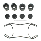 2003 Mini Cooper Disc Brake Hardware Kit 1